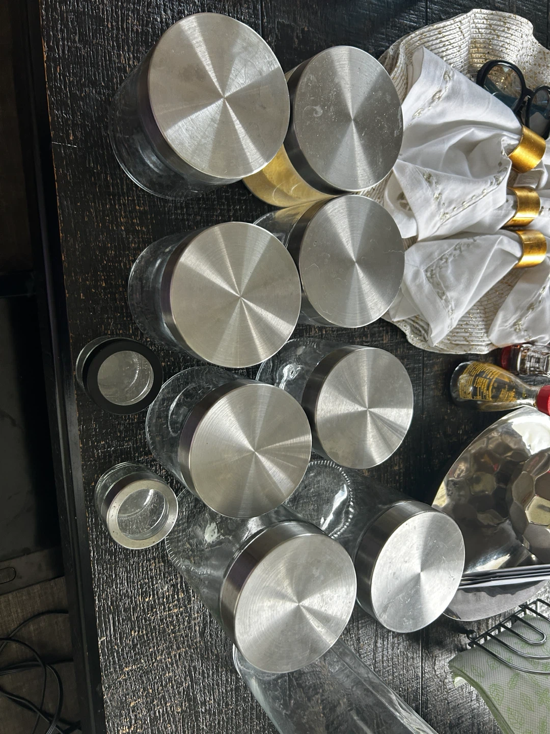 Glass Jars with Stainless Steel Lids - photo 2