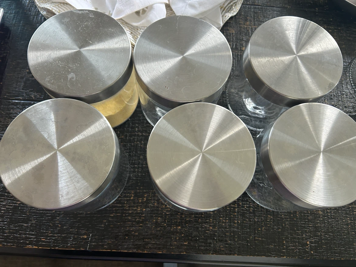 Glass Jars with Stainless Steel Lids - photo 4