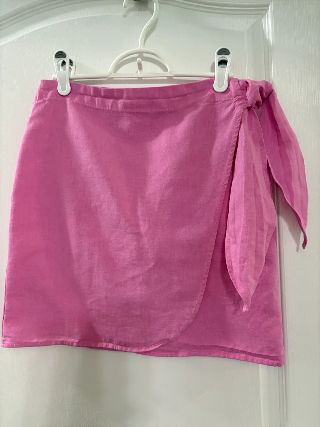 Zara Pink Wrap Skirt- size S-M