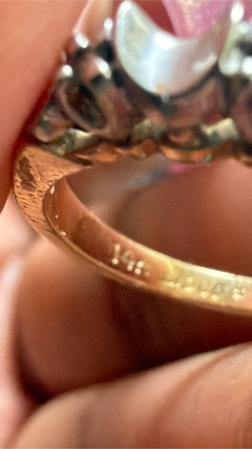 14k Gold Rings with Stones - photo 2