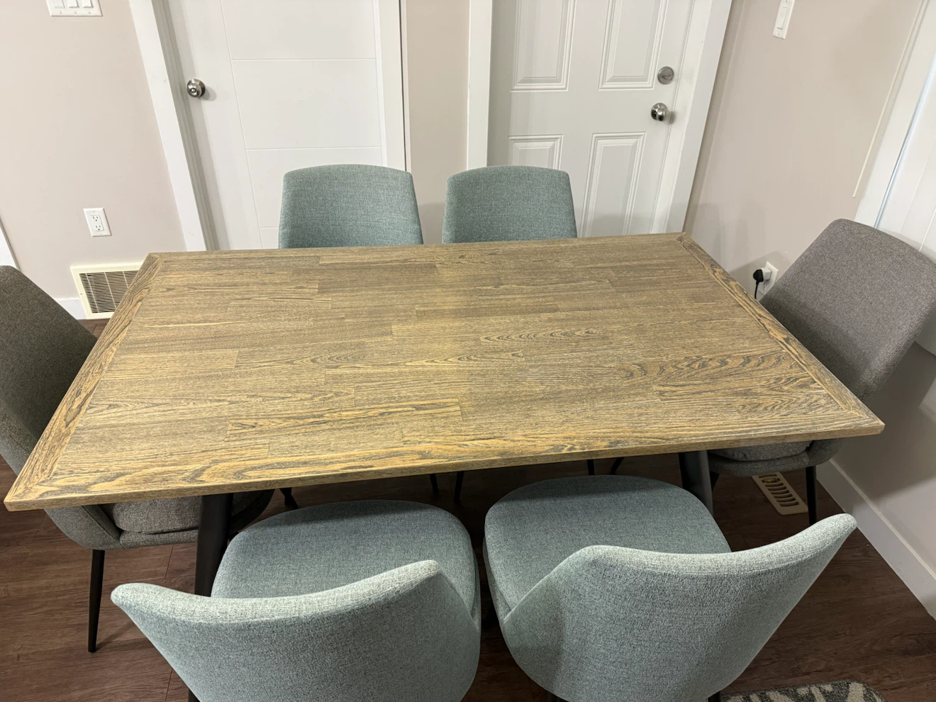 Dining Table and 6 Chairs Set - photo 2