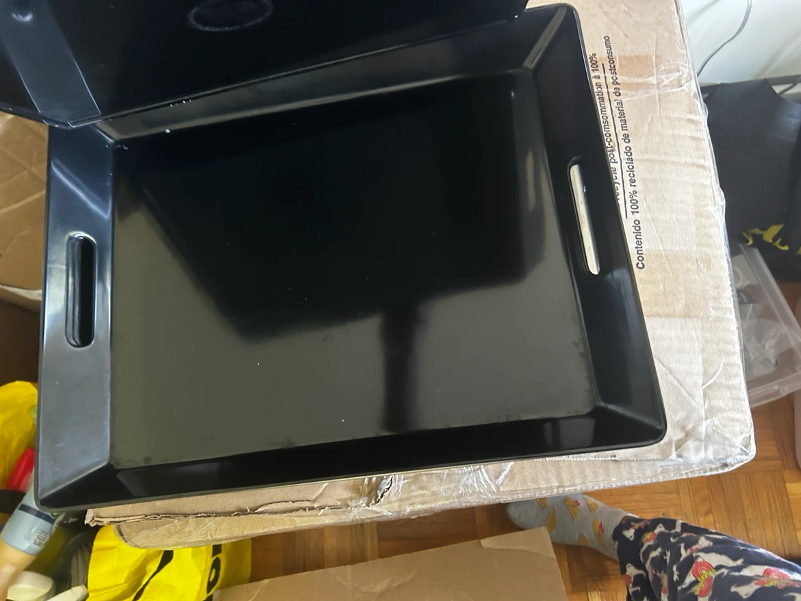 Black Serving Tray - photo 2