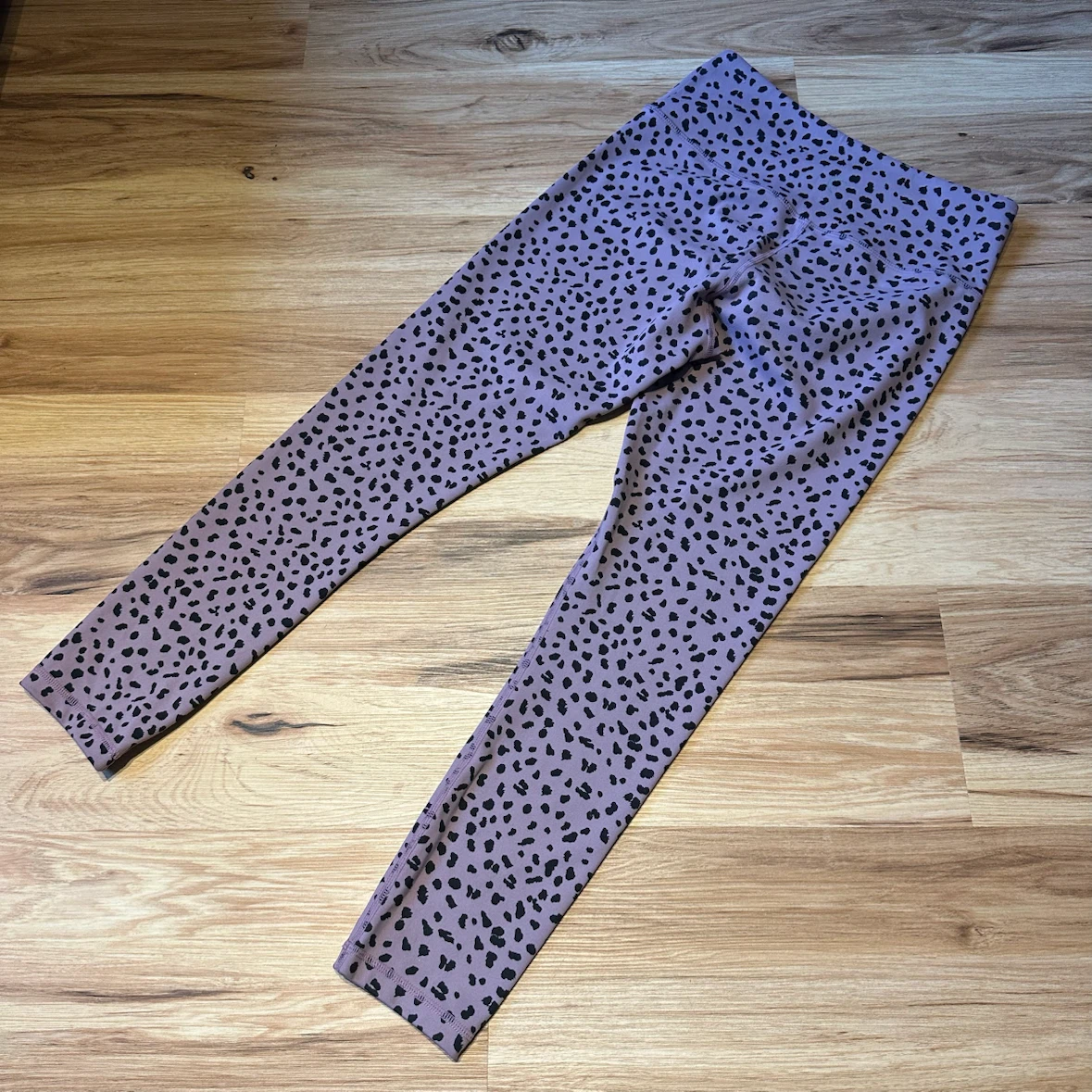 Purple Leopard Print Leggings - photo 3