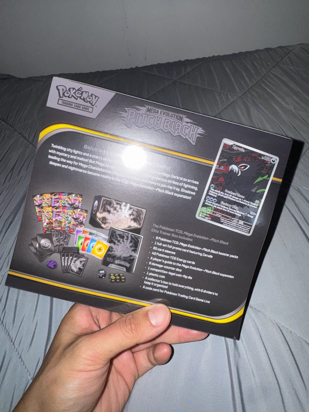 Sealed Pokemon TCG Pitch Black Elite Trainer Box - photo 3