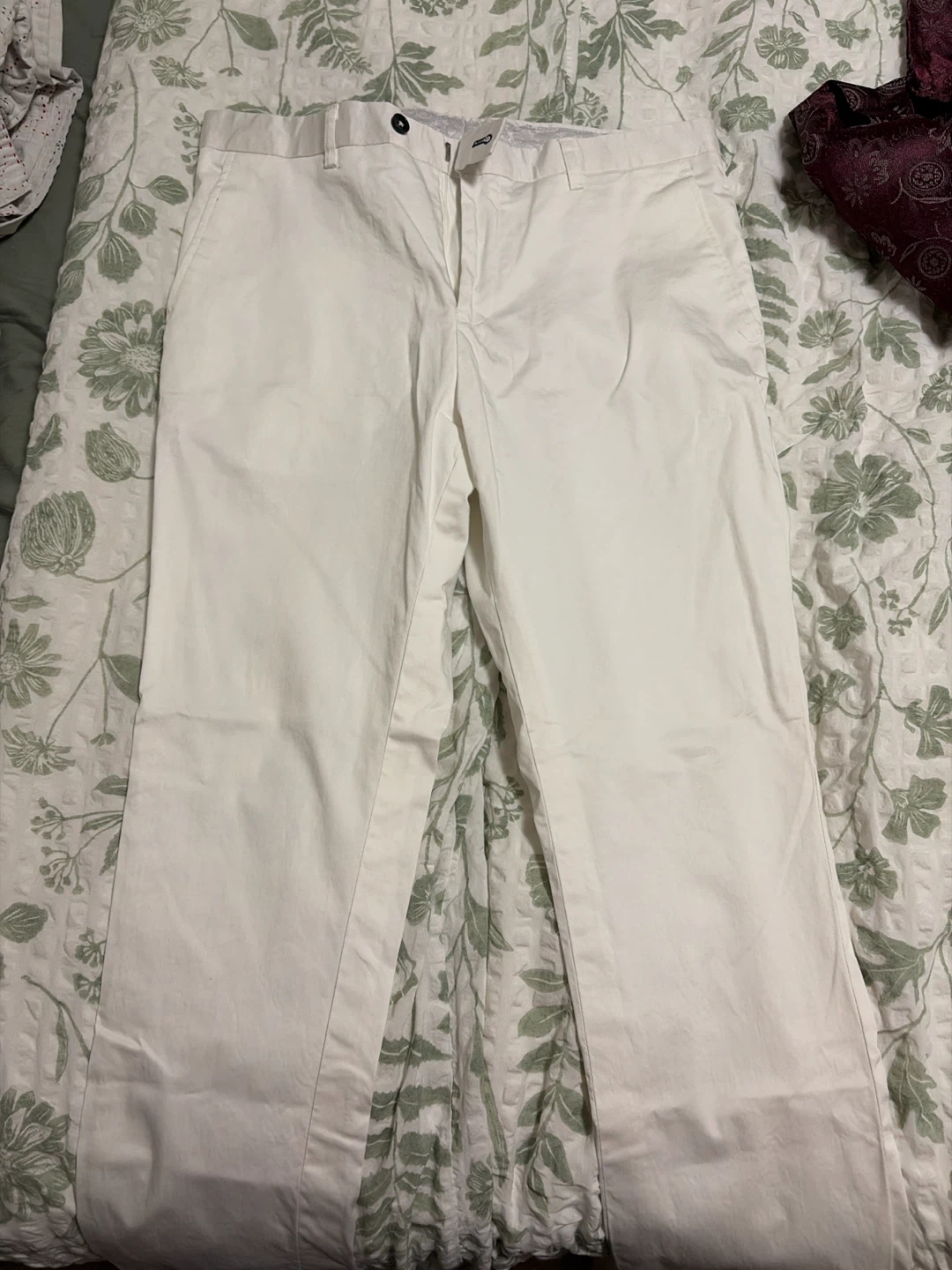 Men's White Chinos