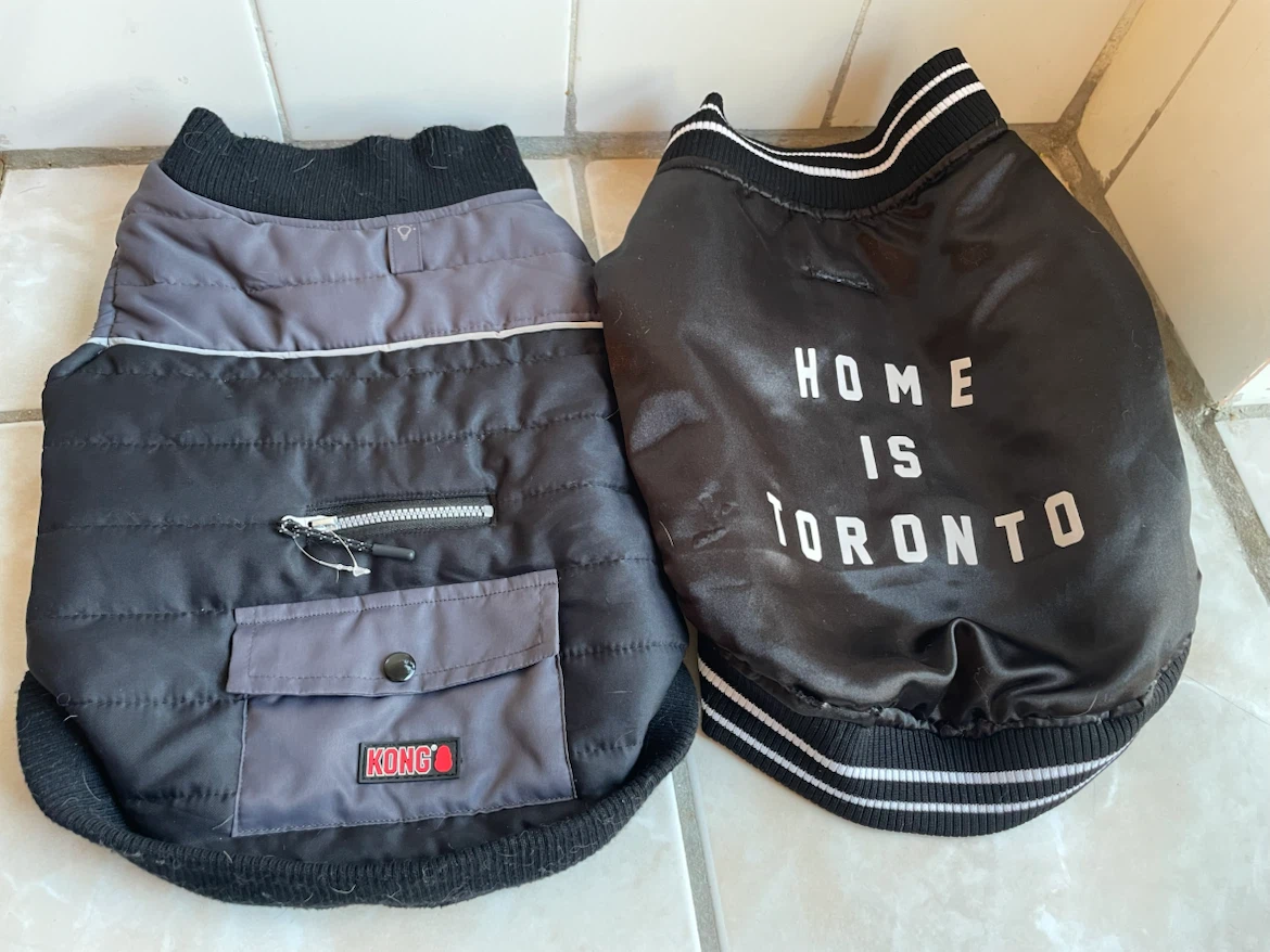 14” Dog Jackets Set