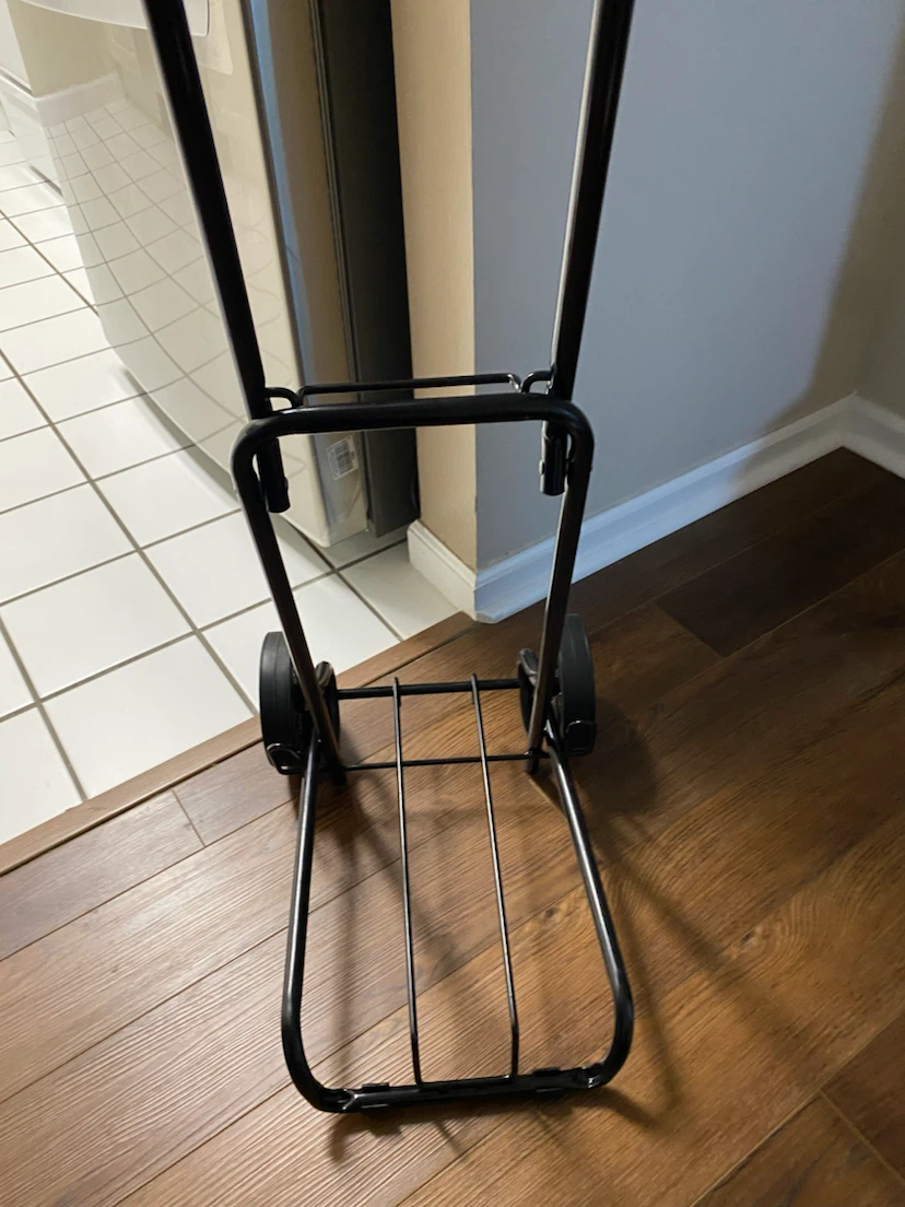 Black Folding Luggage Cart - photo 2