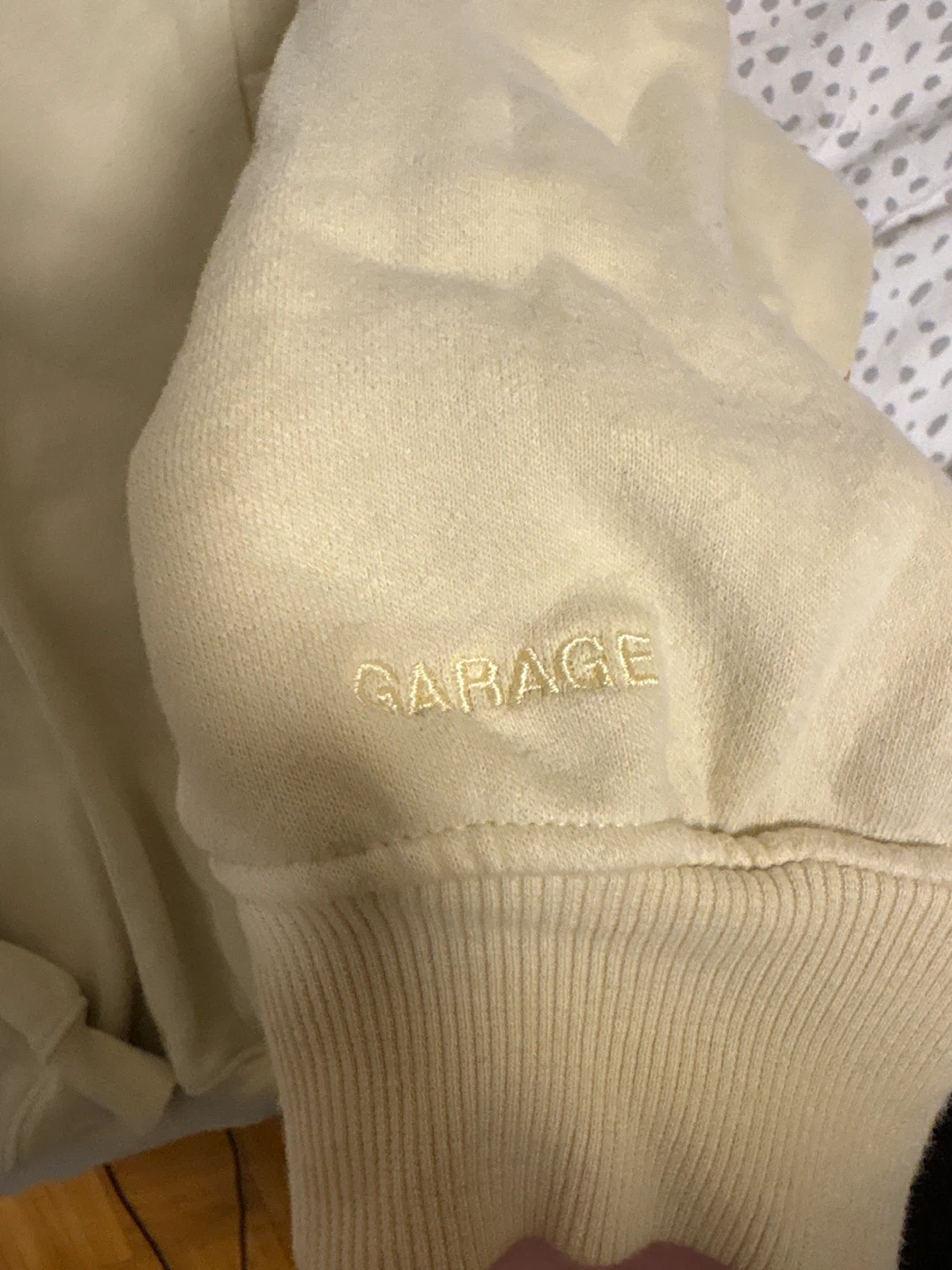 Garage Cream Hoodie - photo 2