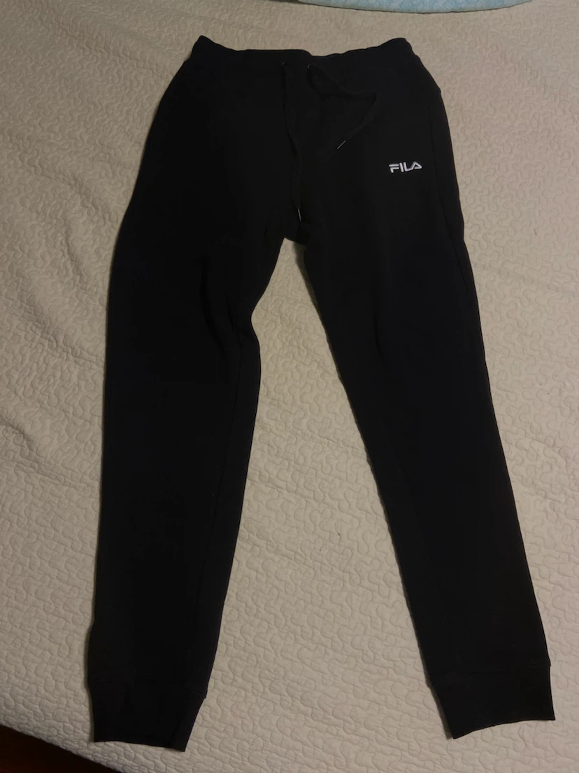 Fila Black Jogger Sweatpants - Size S