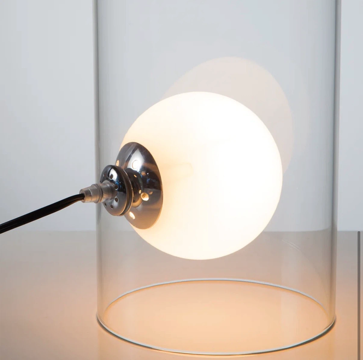 Arniece Floating Orb Glass Table Lamp - photo 2