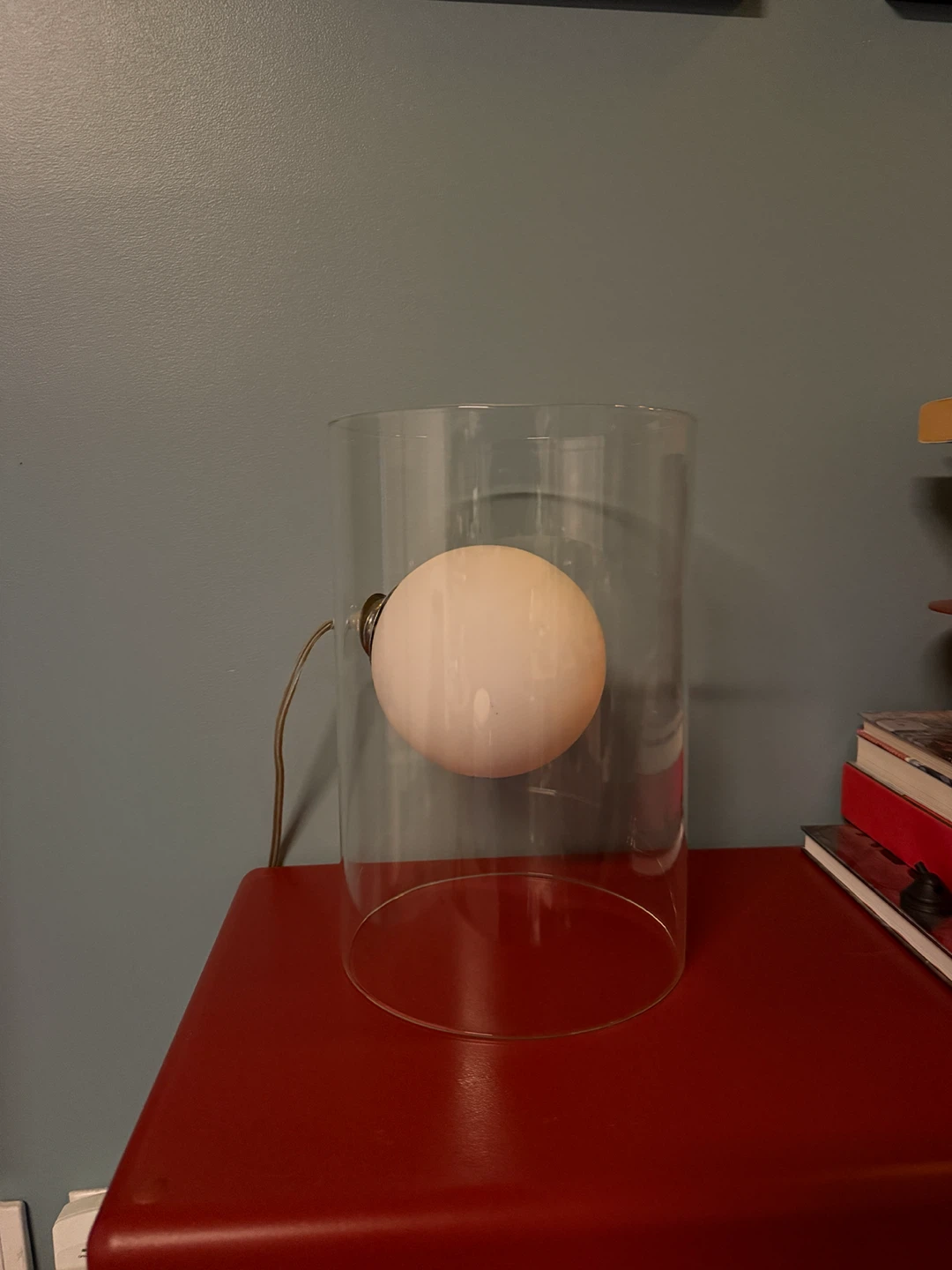 Arniece Floating Orb Glass Table Lamp - photo 4