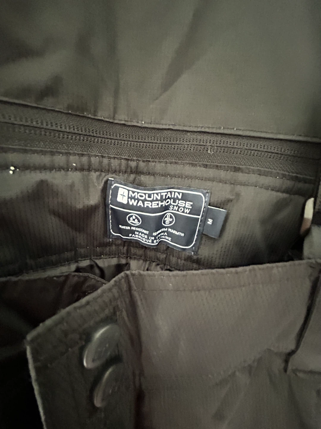 Mountain Warehouse Snow Bib Pants - Black - photo 2