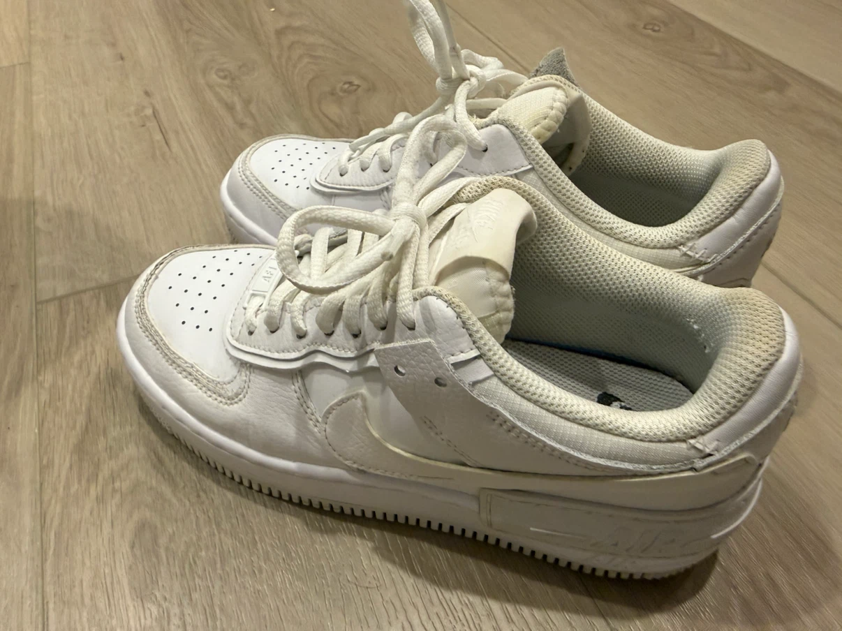 Nike Air Force 1 Shadow White Sneakers - photo 2