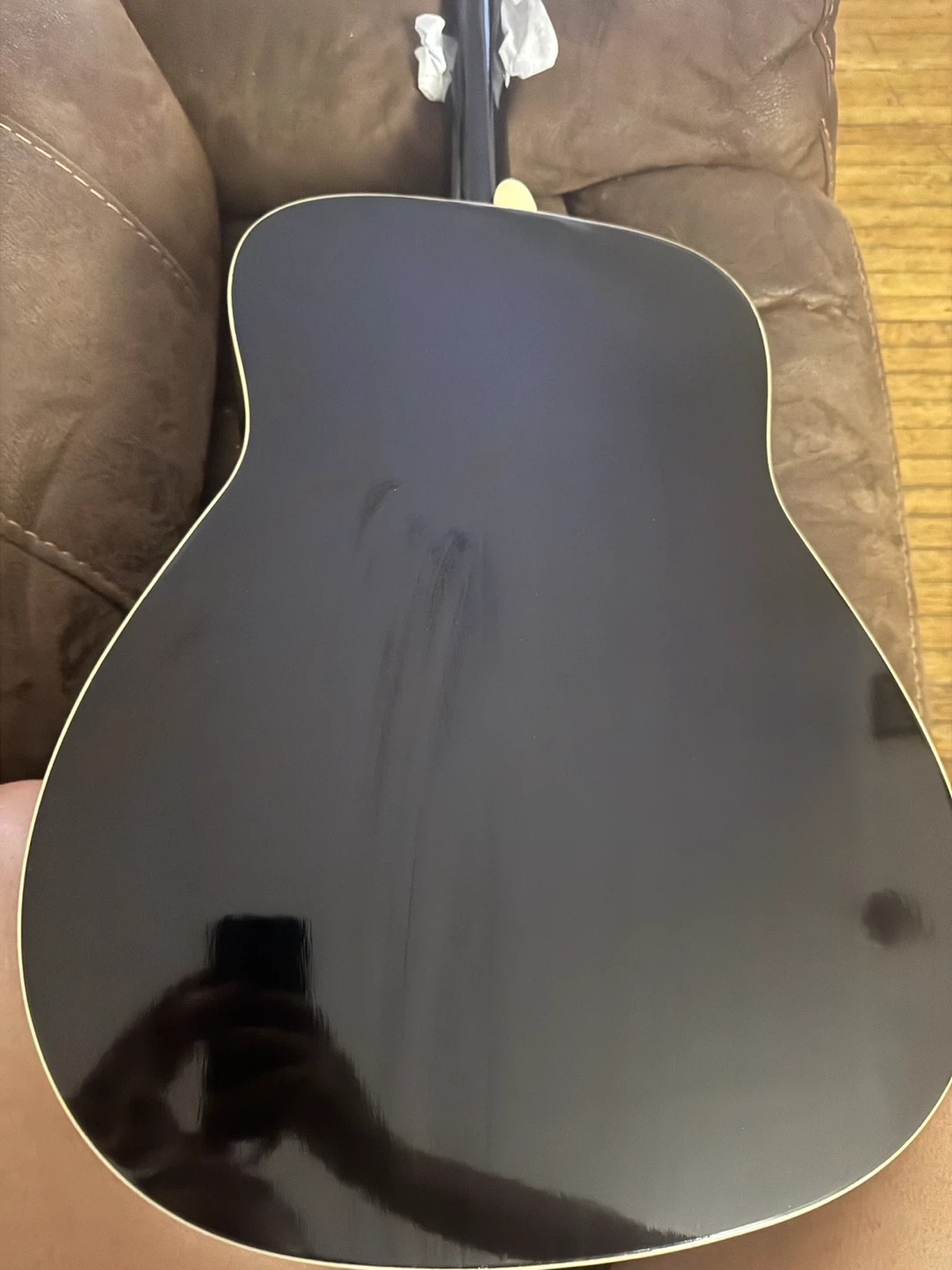 Yamaha F370 BL Acoustic Guitar - photo 5