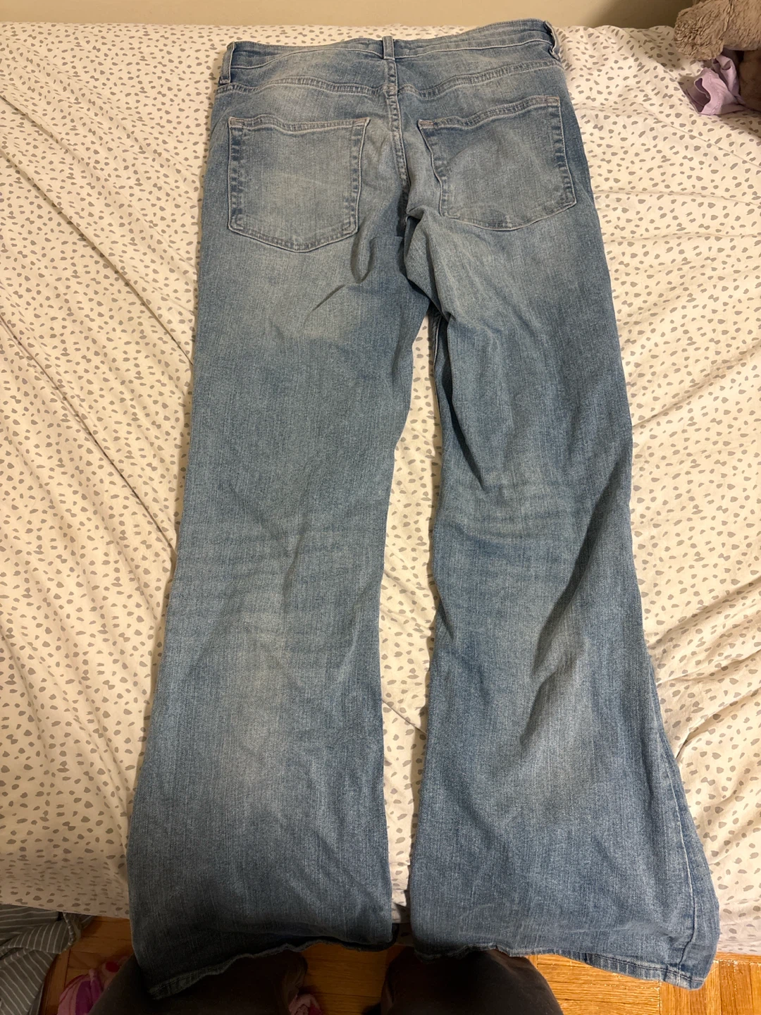 Light Wash Flare Jeans - photo 4