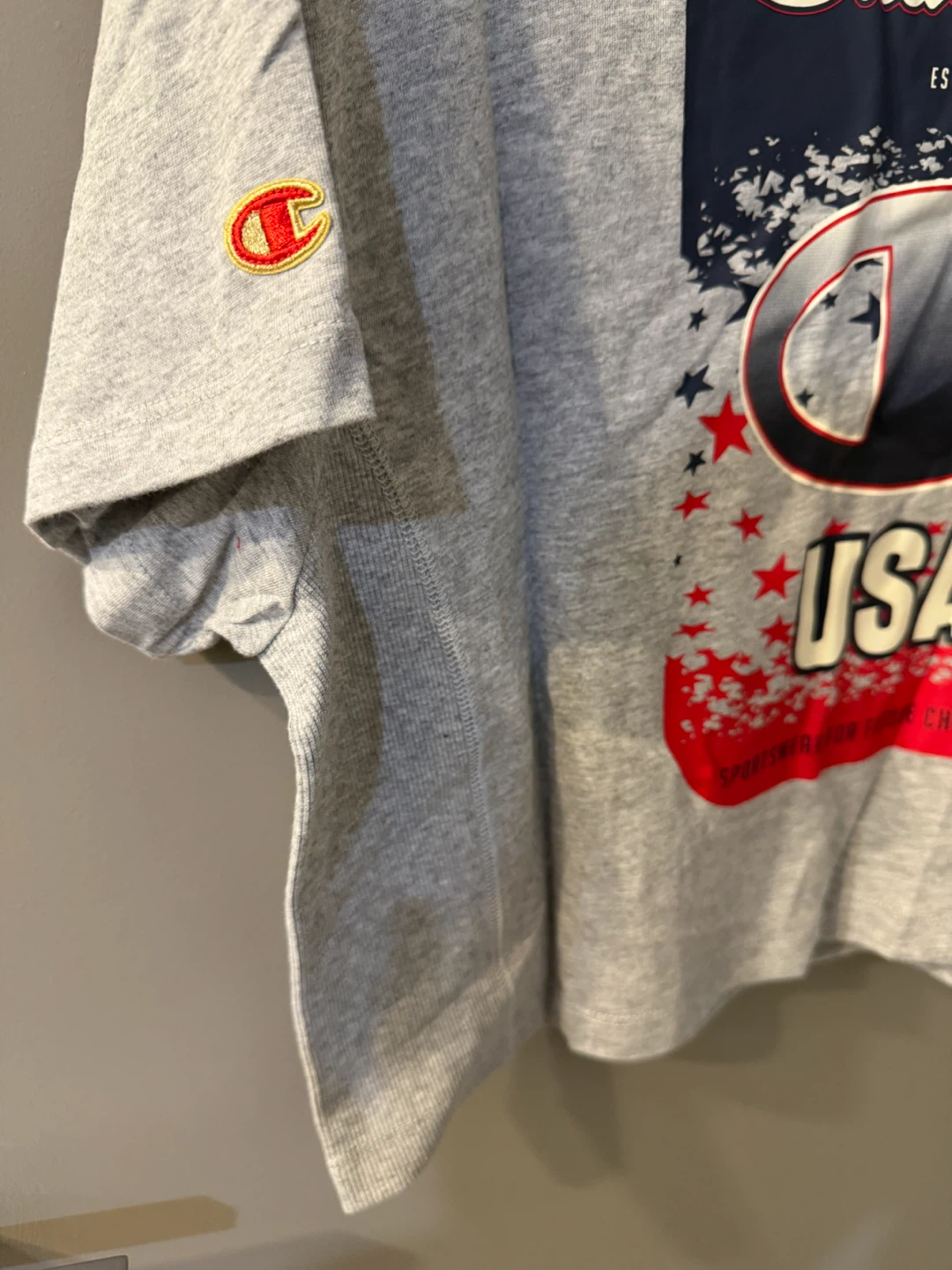 NWT Champion Gold Medal Cropped T-Shirt Size S - photo 3