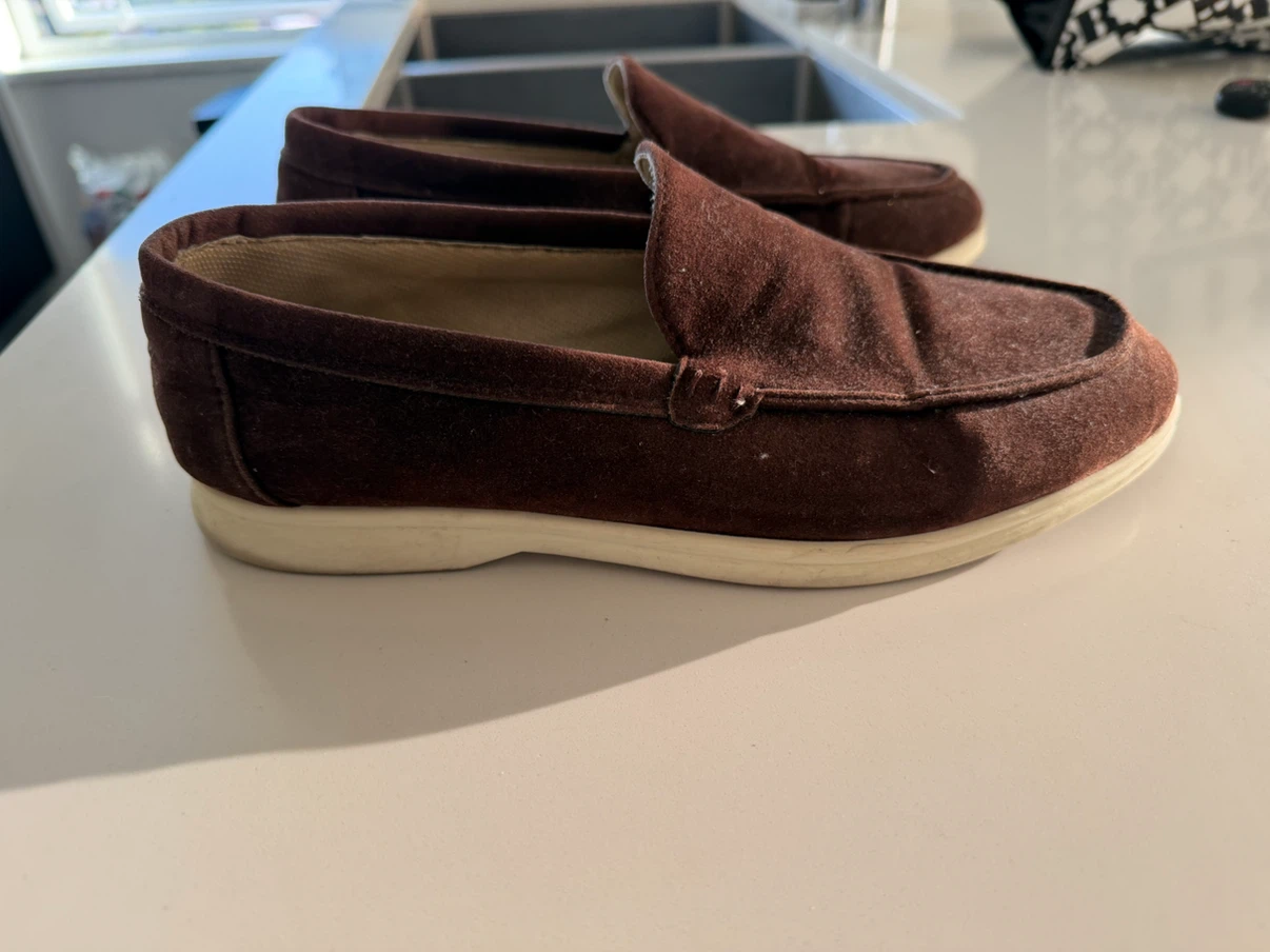 Brown Suede Loafers - photo 3