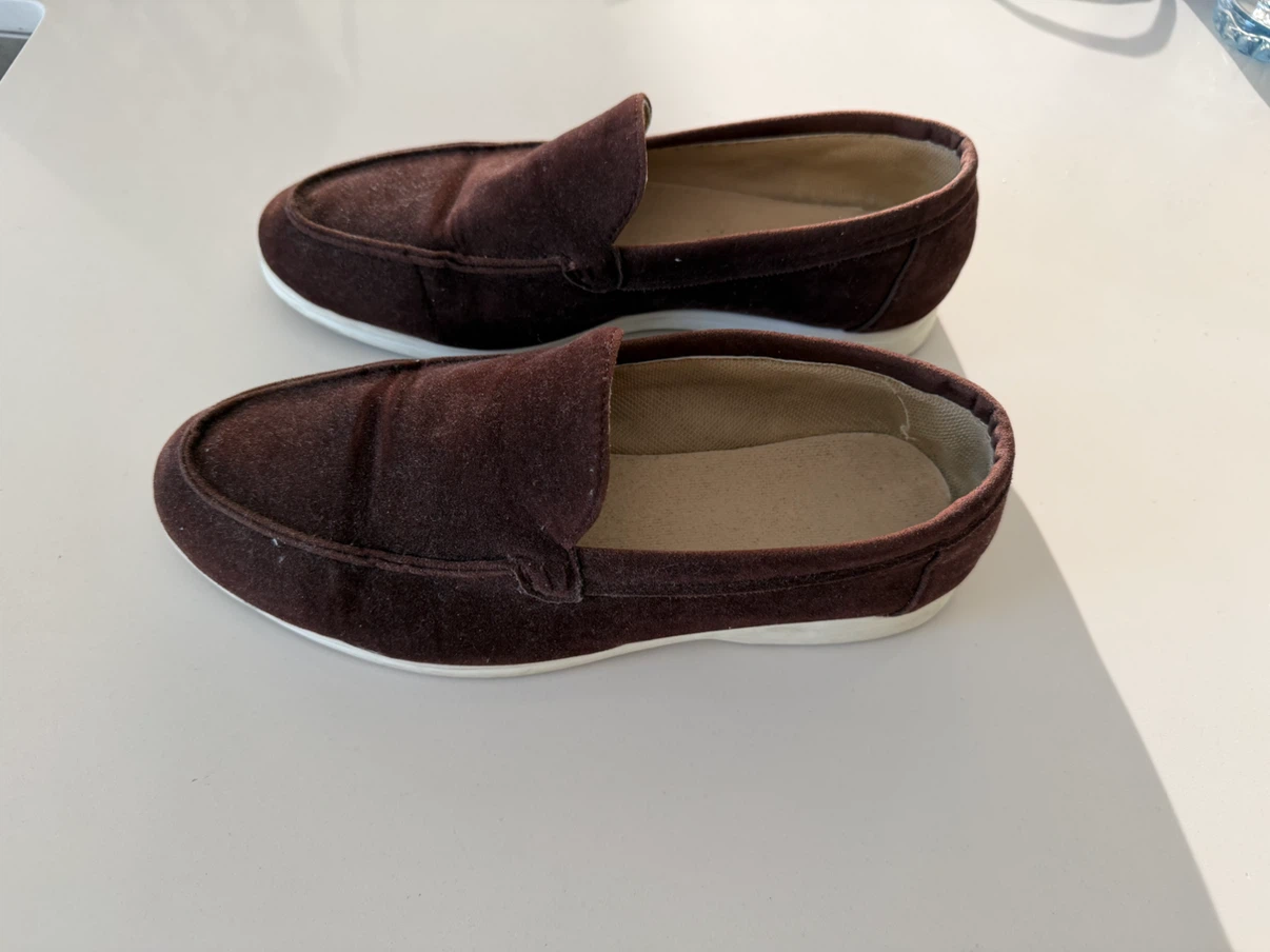 Brown Suede Loafers - photo 4