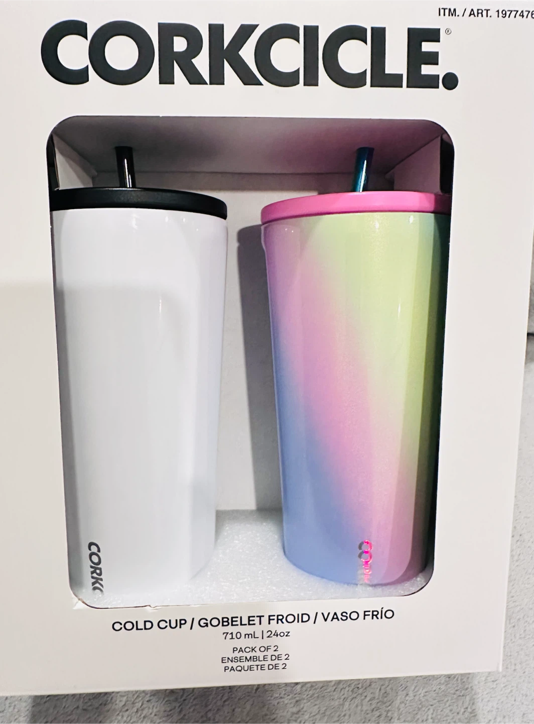 Corkcicle Cold Cups 710mL (24oz) - Pack of 2