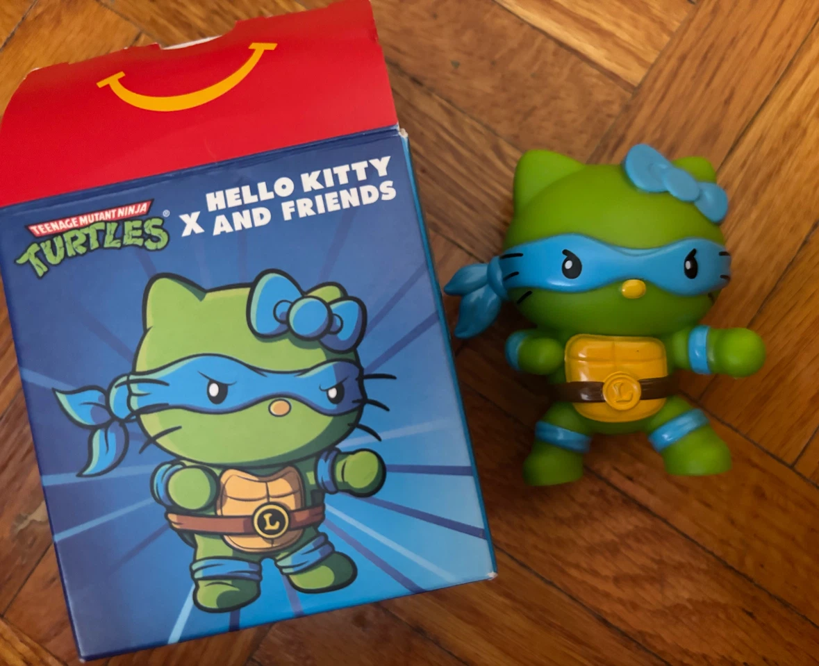 Hello Kitty x Teenage Mutant Ninja Turtles Happy Meal Toy