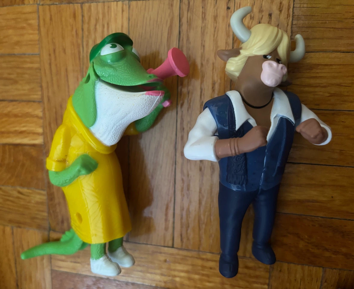 Sing Movie Figurines - Johnny and Ash