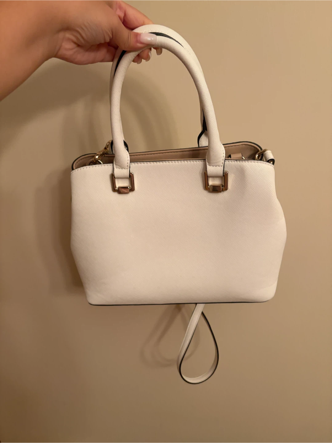 ALDO White Satchel Handbag - photo 2