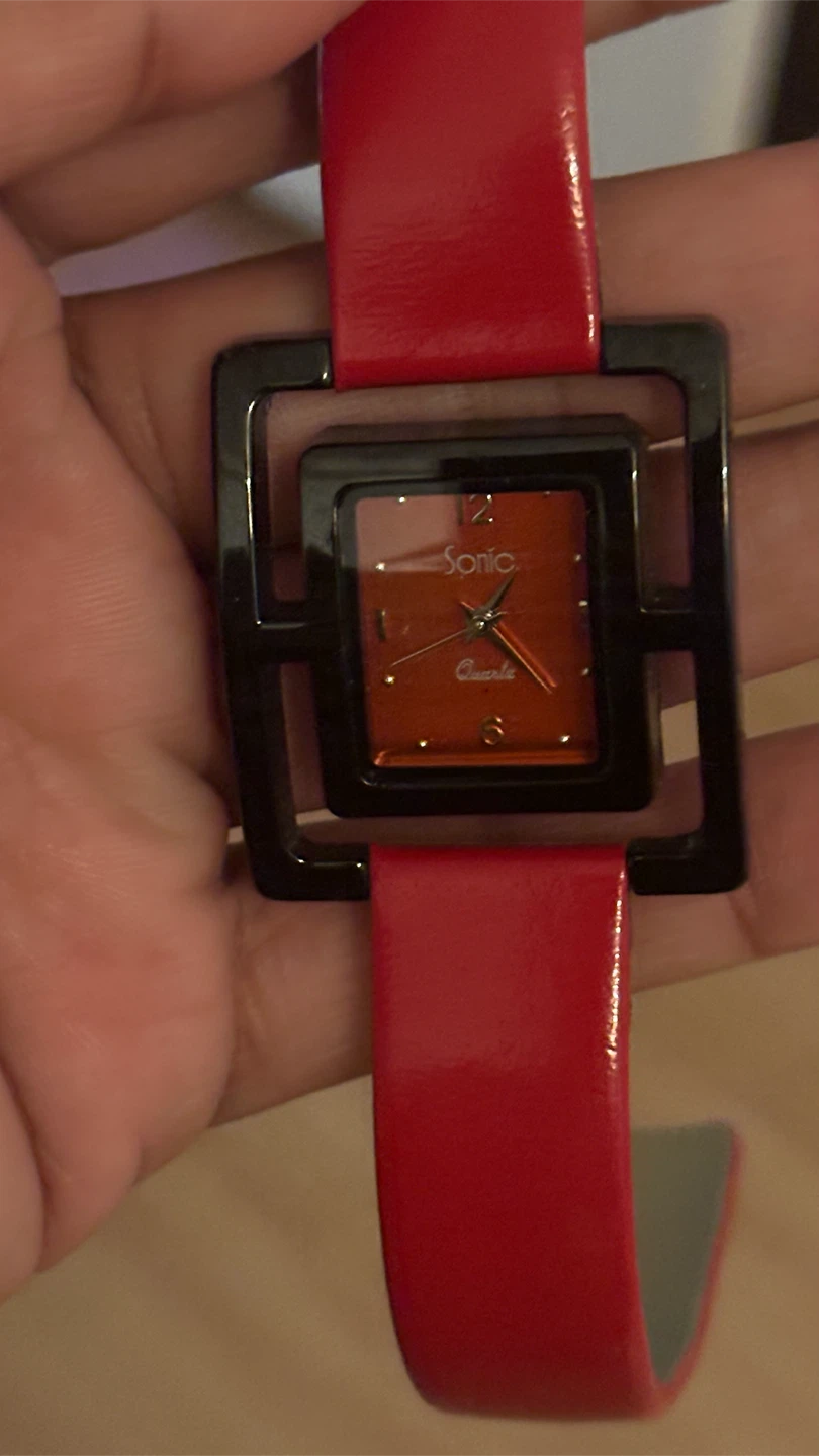 Sonic Quartz Watch - Red Band - photo 2