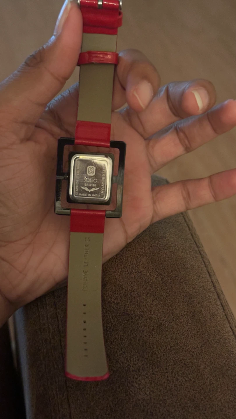 Sonic Quartz Watch - Red Band - photo 3