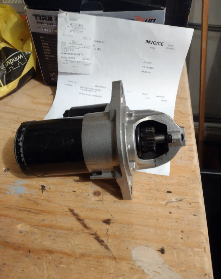 Starter for Subaru Forester SF5