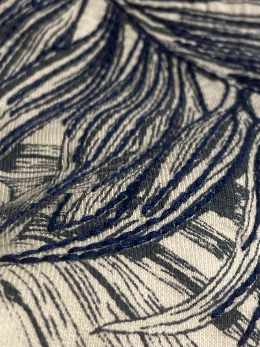 Zara Palm Leaf Print Sweatshirt - photo 4