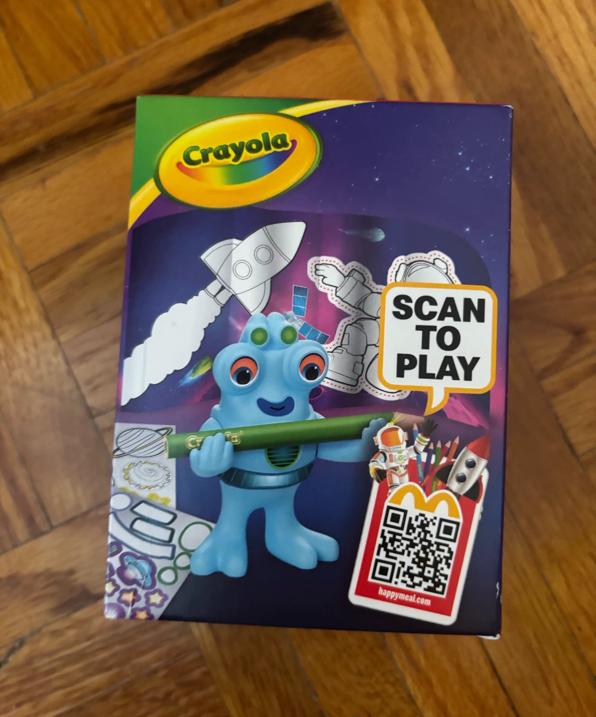Crayola McDonald's Happy Meal Toy