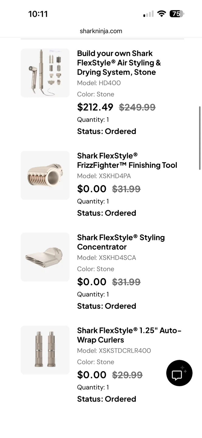 Shark FlexStyle Air Styling & Drying System (Never Used)