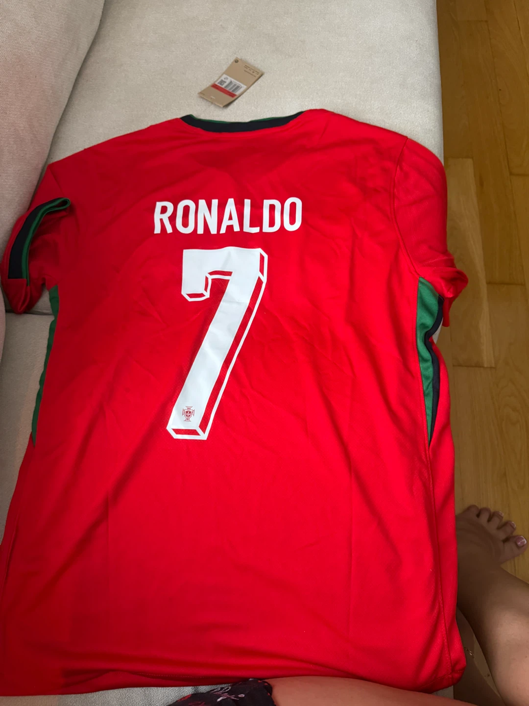 Nike Portugal Ronaldo #7 Soccer Jersey