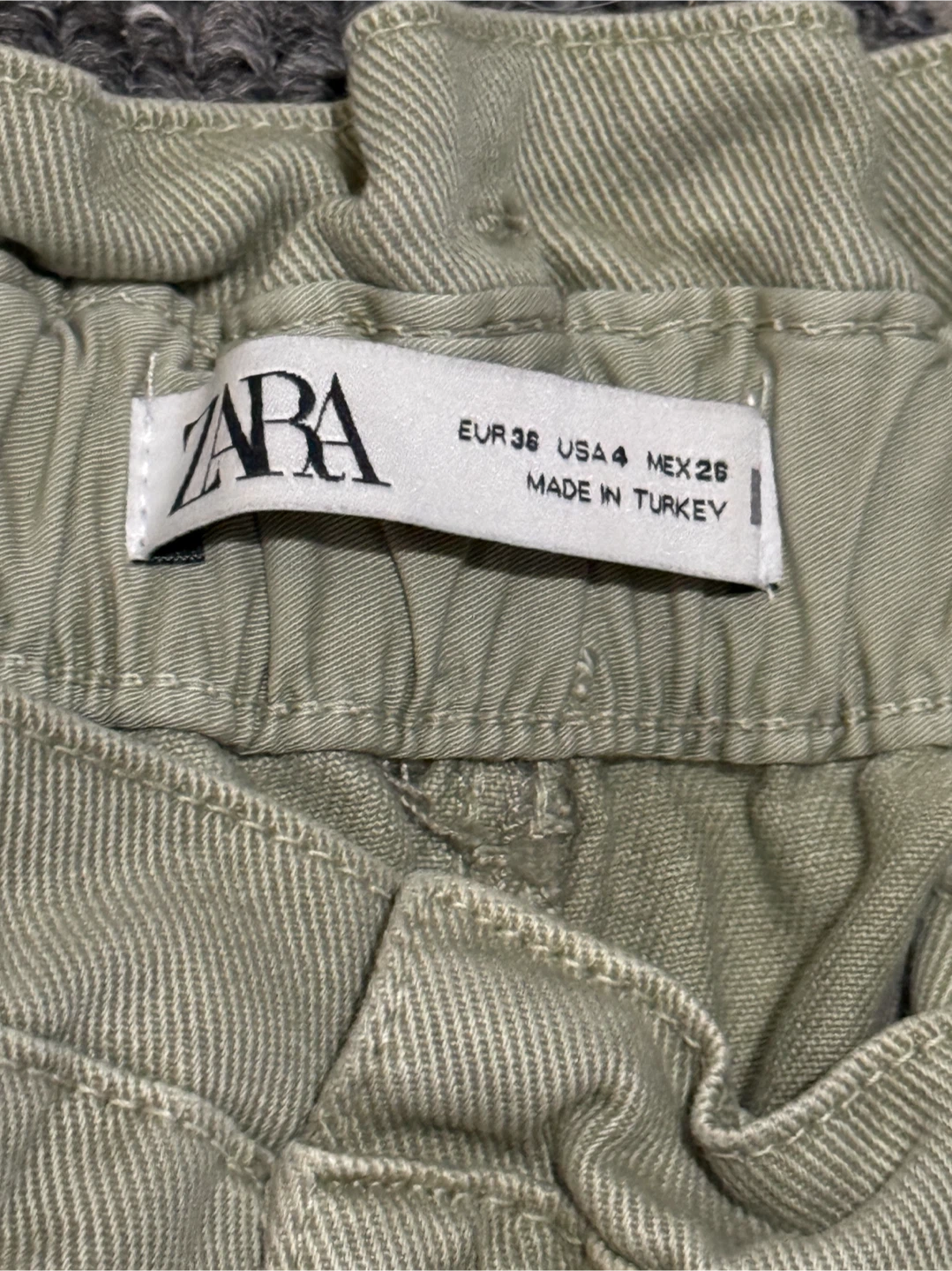 ZARA High-Waisted Pants - size S - photo 2