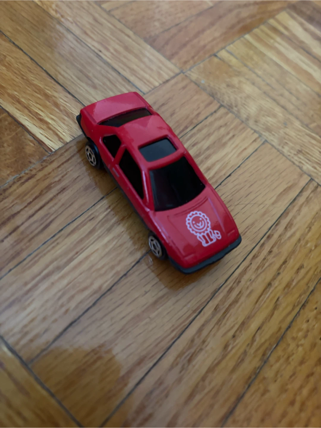 Red toy car