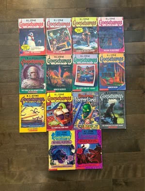 14 book Goosebumps Collection