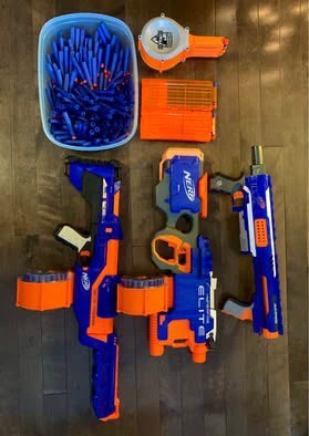 Nerf N-Elite Delta Blaster set