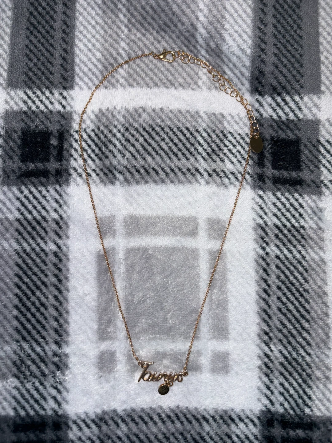Rose Gold Taurus Zodiac Necklace