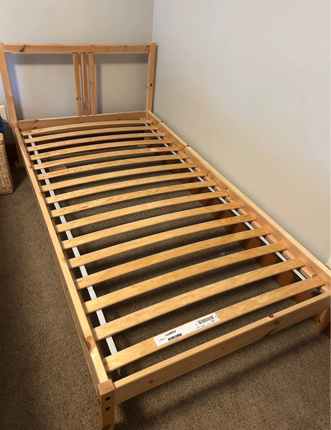 IKEA Twin bed frame wooden