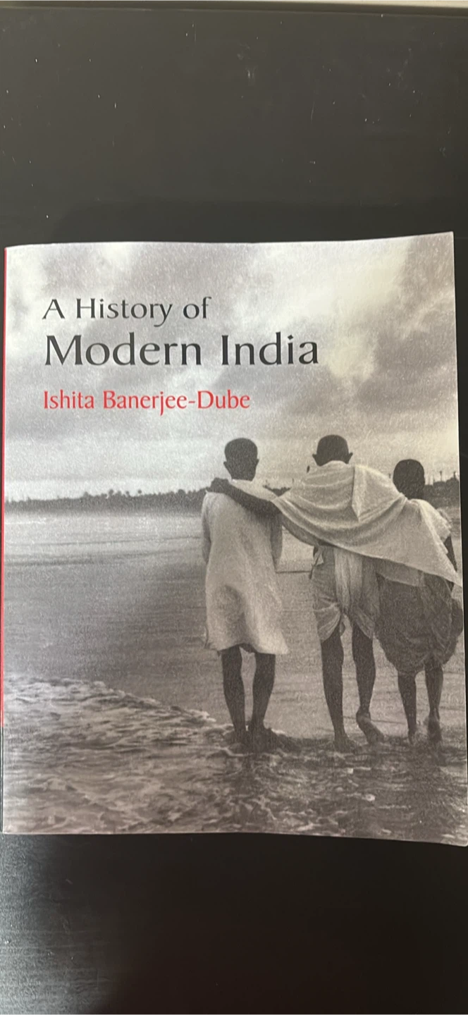 A History of Modern India by Ishita Banerjee-Dube