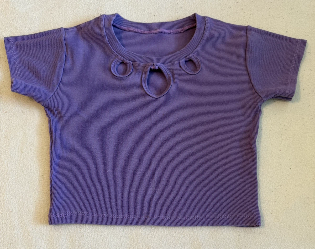 Purple Crop Top