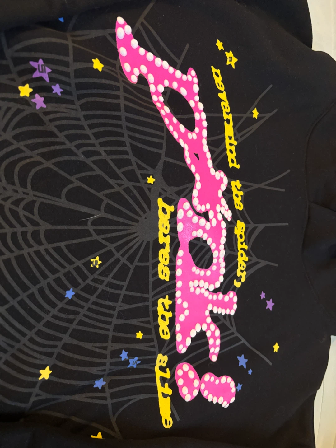 Sp5der Hoodie P*nk (Heres the slime) - photo 3