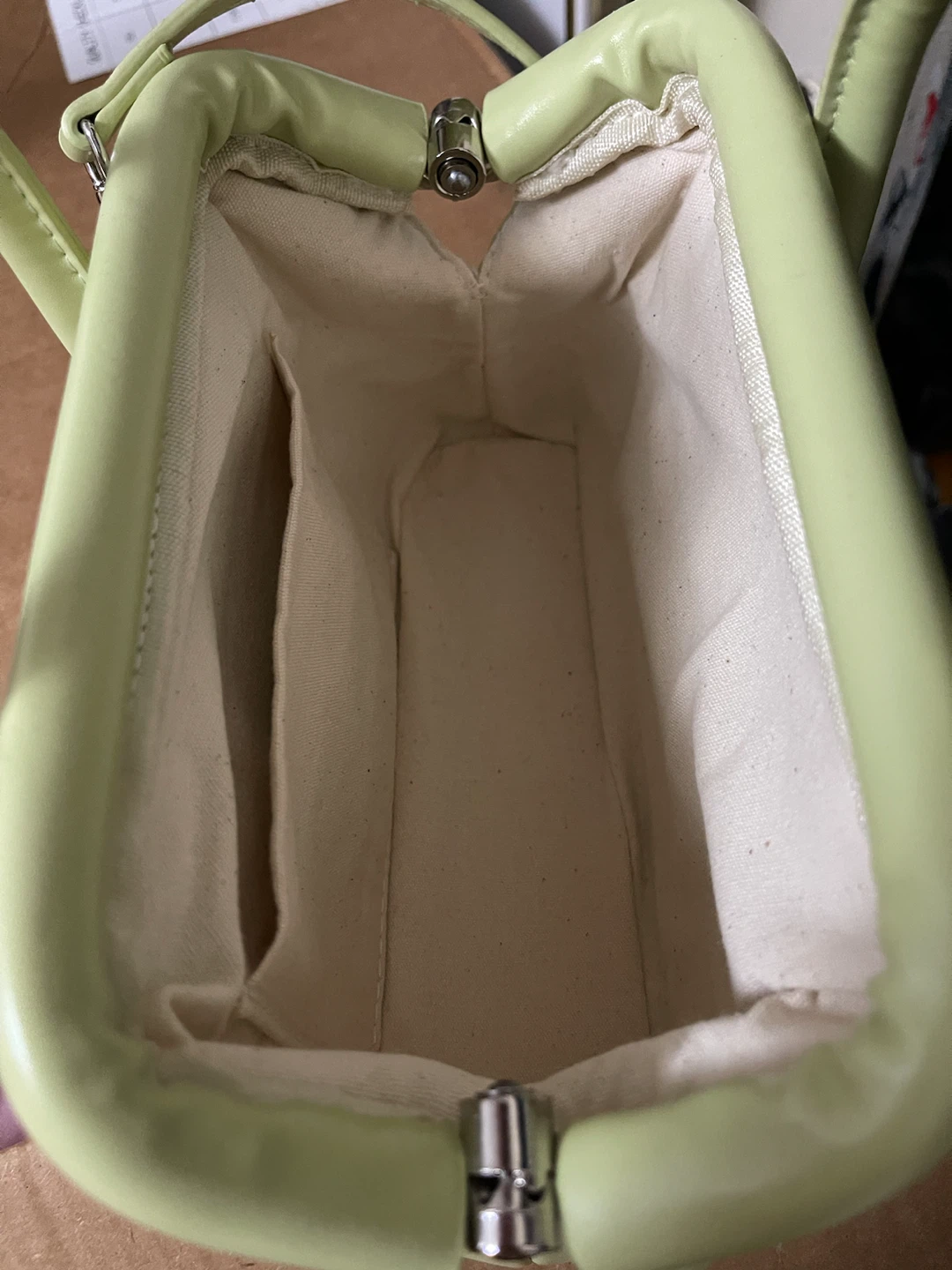 Soft Candy Apple Green Women's Top-Handle Crossbody Bag - photo 4