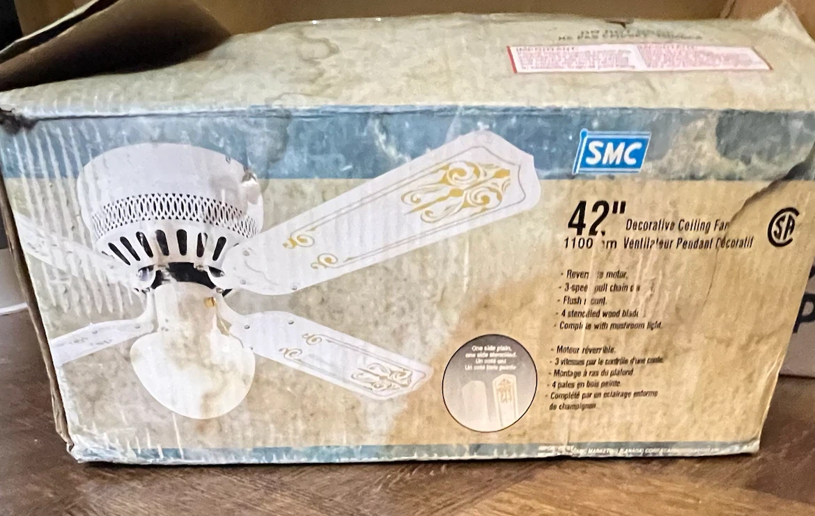 SMC 42" Decorative Ceiling Fan