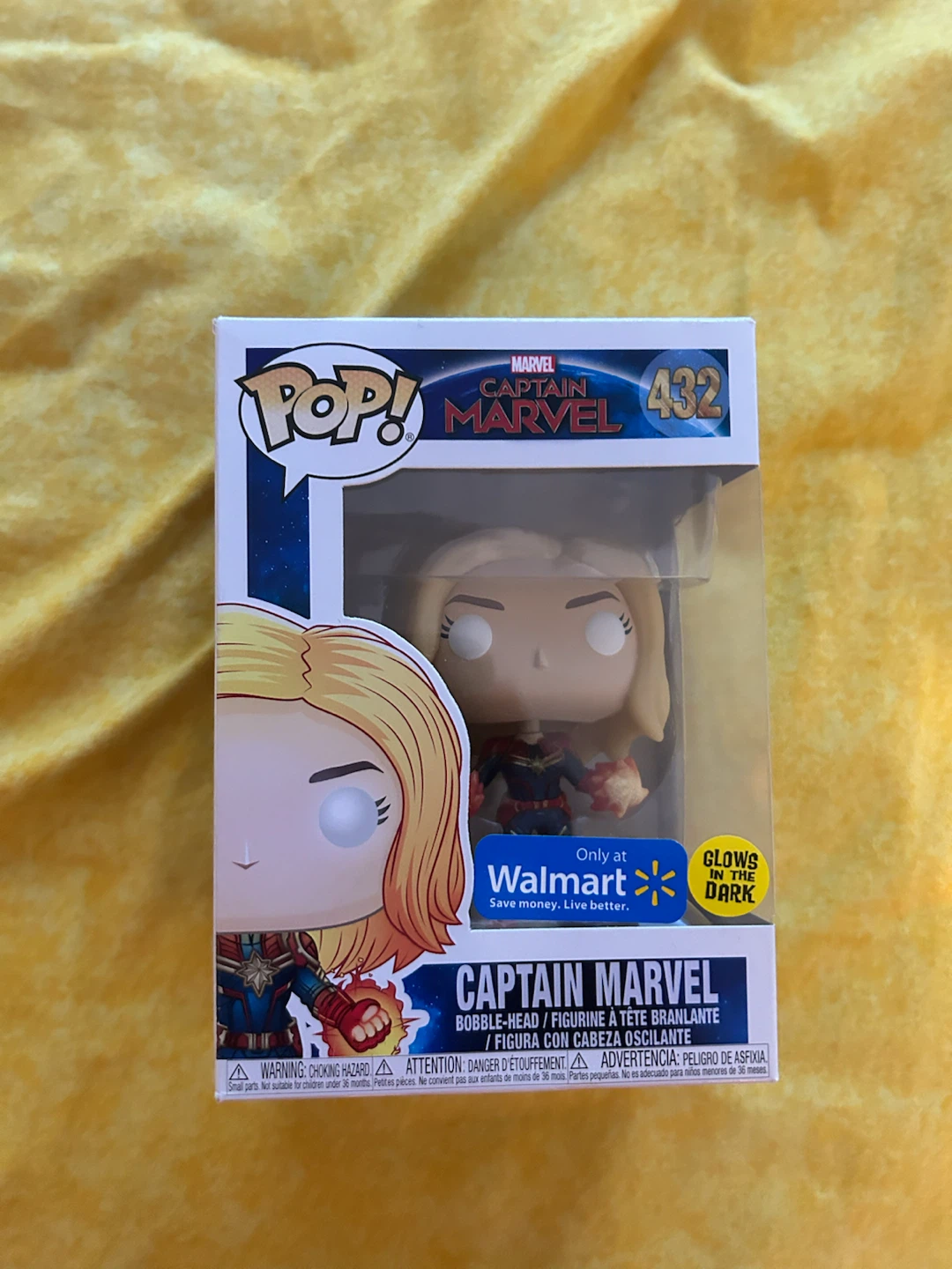 Captain marvel funko pop