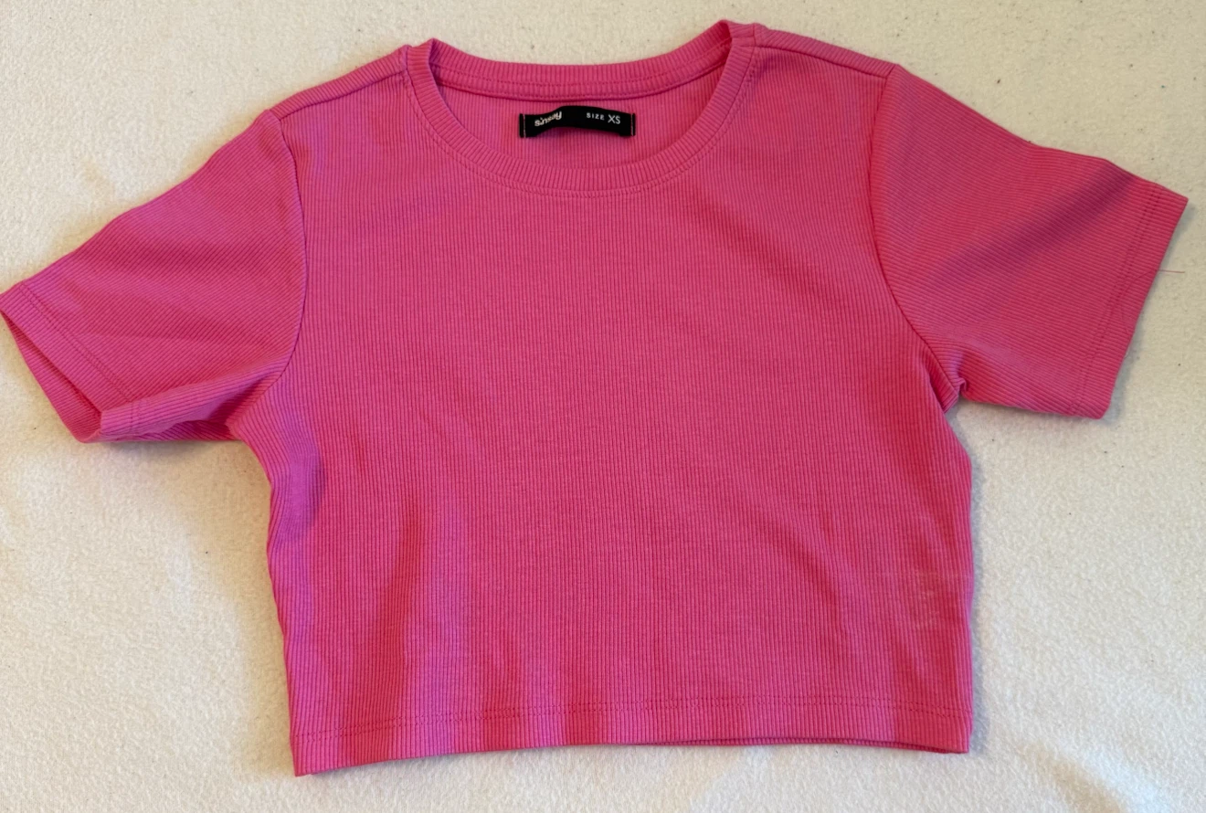 Pink Crop Top