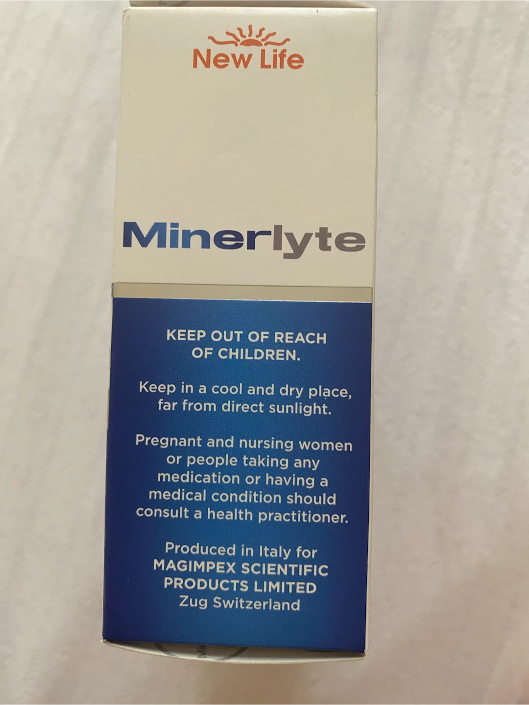 New Life Minerlyte Orange Flavor Electrolyte Sachets (12 Count) - photo 2