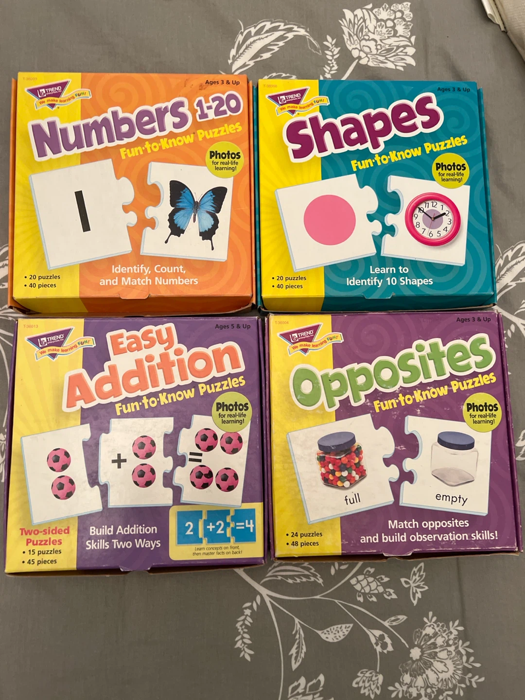TREND Enterprises Fun-to-Know Puzzles - Shapes