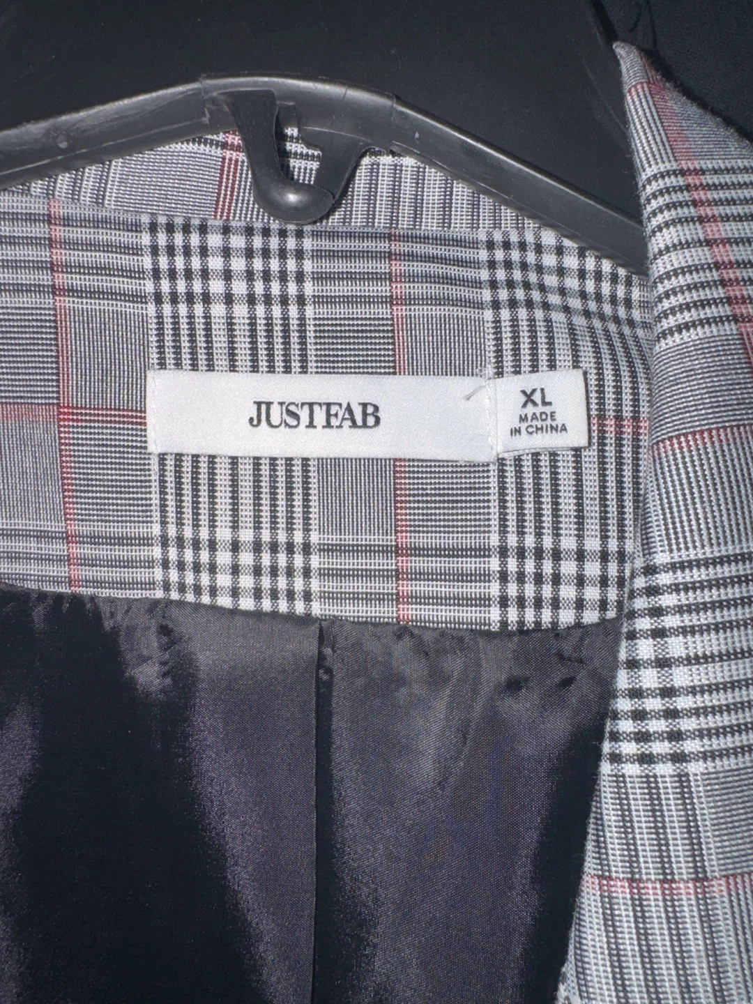 JUSTFAB Plaid Blazer XL - photo 3