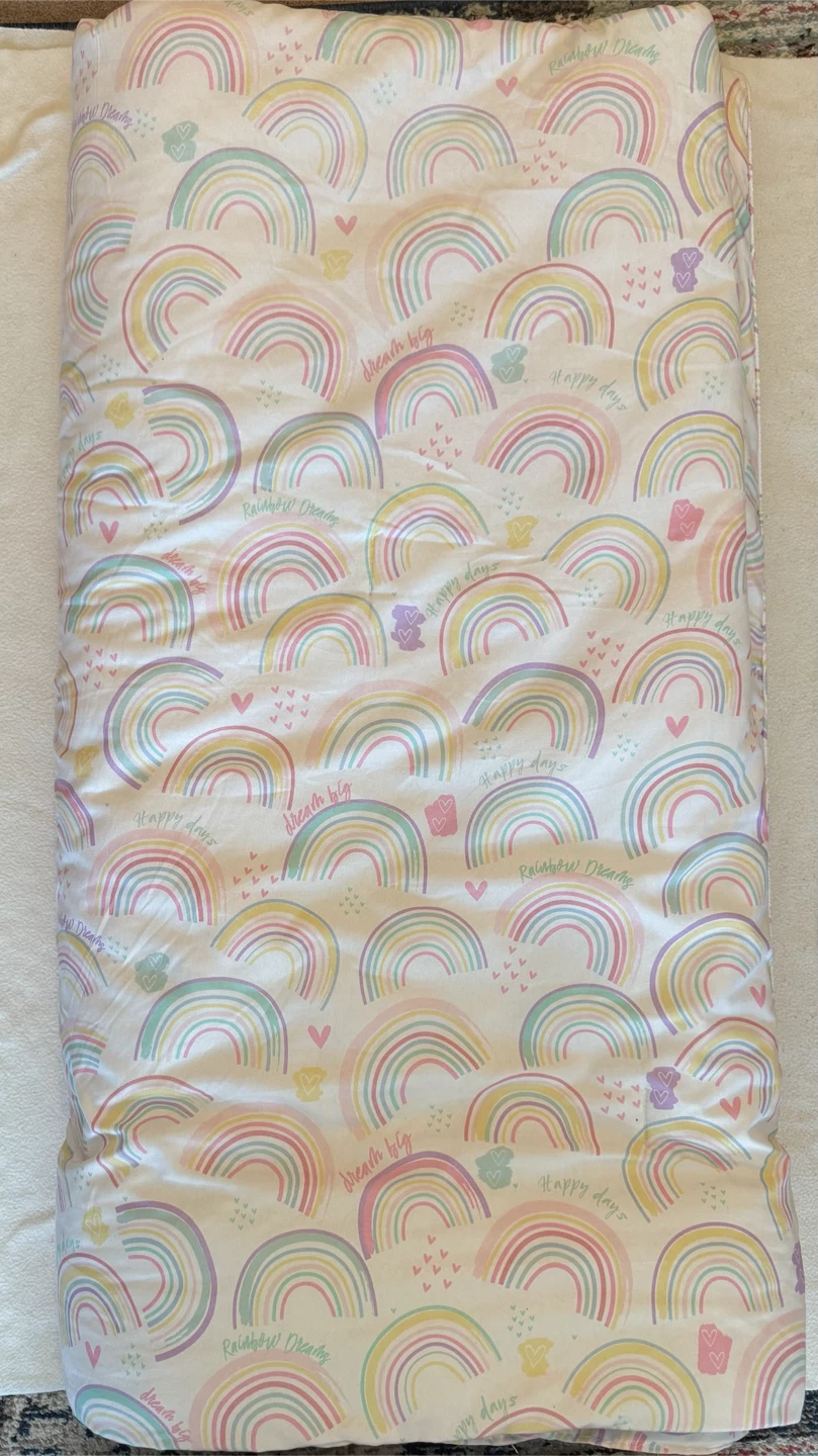 Rainbow Bed Cover Blanket